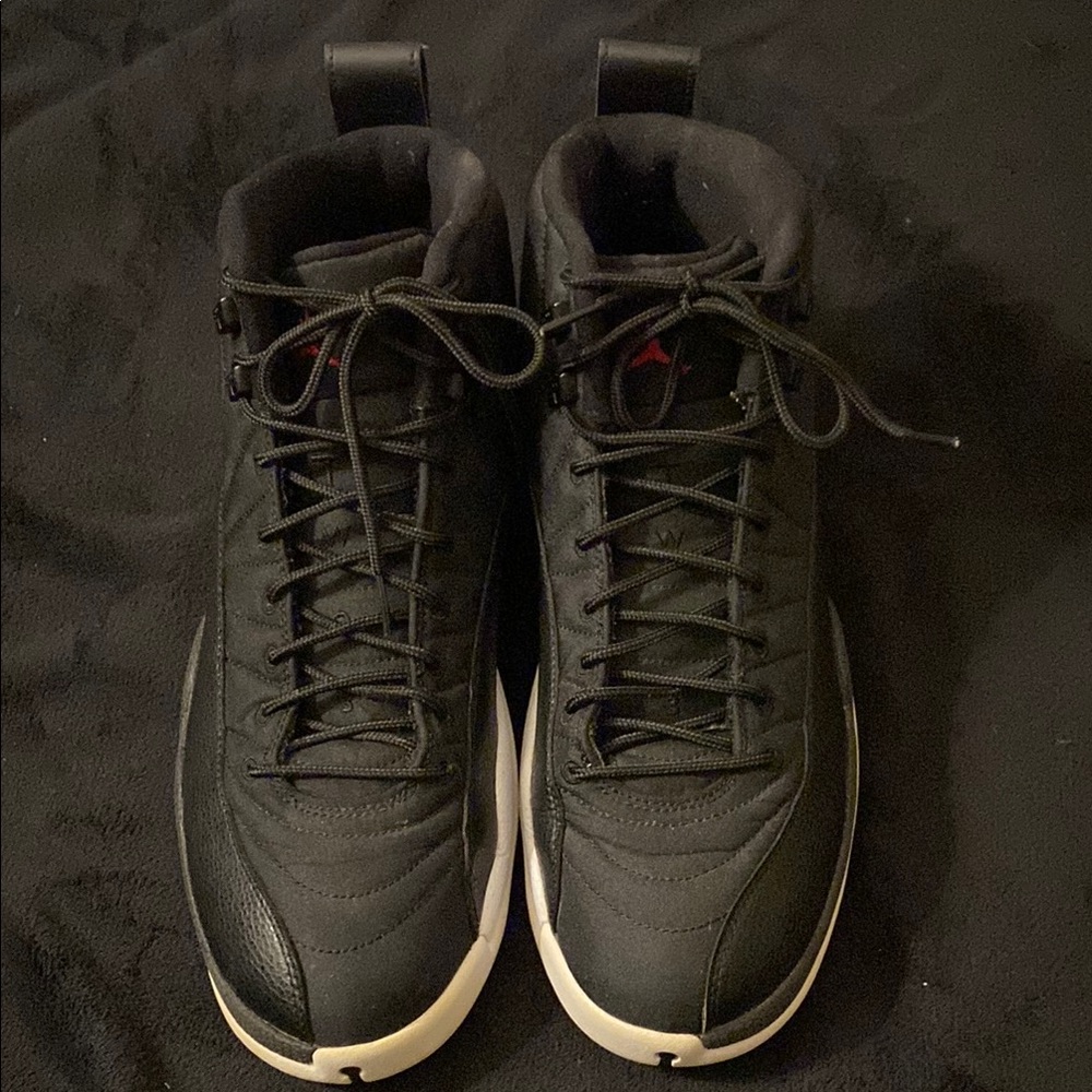 Air Jordan 12 Retro Black Sneakers